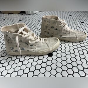 Vans Sk8-Hi Tapered Eco Theory sneakers w all-over eco-inspired print Size 10